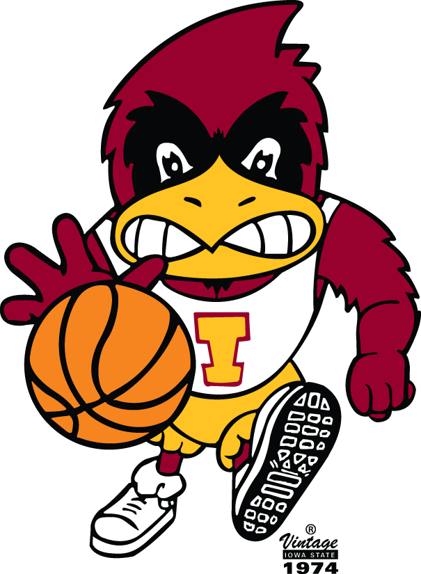 Iowa State Cyclones 1974-1983 Mascot Logo iron on transfers for clothing